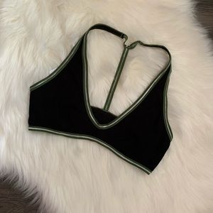 NWT FP Intimately Kicking It Black Bralette